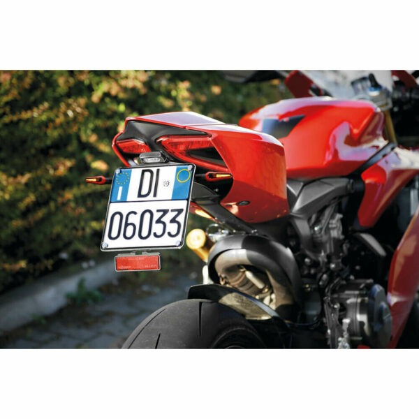 Frecce Moto Coppia a Led 12V Zephyr Colore Nero