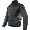 GIACCA MOTO TEMPEST 3 D-DRY EBONY/BLACK/LAVA-RED