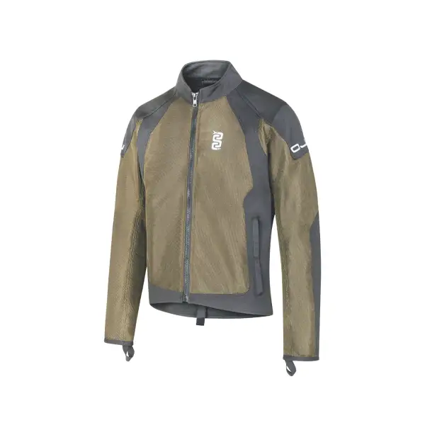 GIUBBINO MOTO ESTIVO OJ ESSENTIAL NERO/VERDE