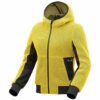 GIACCA MOTO DONNA TUCANO URBANO IN RETE 3D BOMBER GIALLO