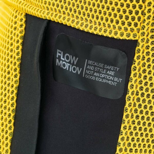 GIACCA MOTO DONNA TUCANO URBANO IN RETE 3D BOMBER GIALLO