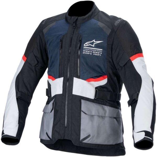 GIACCA ALPINESTARS ANDES AIR DRYSTAR DEEP BLUE / BLACK / ICE GREY