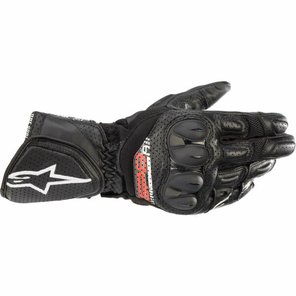 Guanti Moto in Pelle Estivi Alpinestars SP-8 V3 AIR Nero