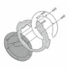 Kit Attacco Per Borsa Kappa/GIVI BF04K Per Tanklock