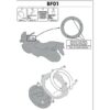 Kit Attacco Per Borsa Kappa BF03K Per Tanklock