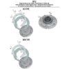 Kit Attacco Per Borsa Kappa BF03K Per Tanklock