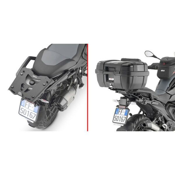 Portapacchi Moto GIVI SRA5143 per BMW R1300GS 2024 Nero