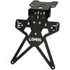 Portatarga Moto Universale Regolabile Aero-X Evo 2 Lampa