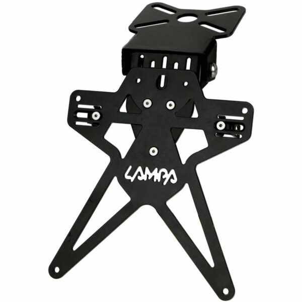 Portatarga Moto Universale Regolabile Aero-X Evo 4 Lampa