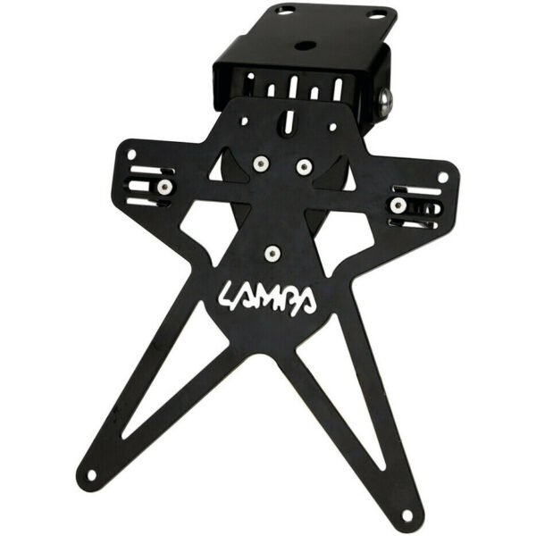 Portatarga Moto Universale Regolabile Aero-X Evo 5 Lampa