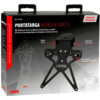 Portatarga Moto Universale Regolabile Aero-X Evo 5 Lampa