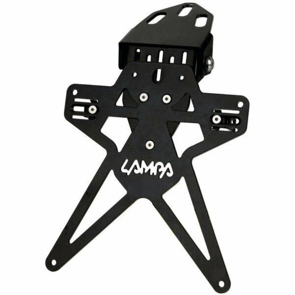 Portatarga Moto Universale Regolabile Aero-X Evo 6 Lampa