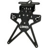Portatarga Moto Universale Regolabile Aero-X Evo 7 Lampa