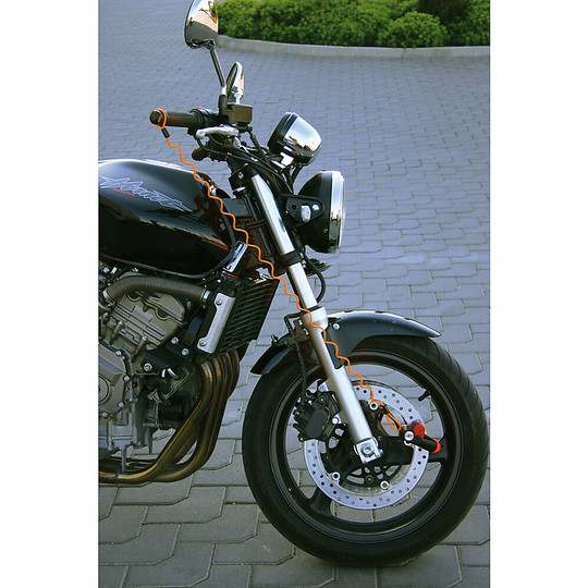 Promemoria Bloccadisco Moto Modello Reminder ARANCIONE