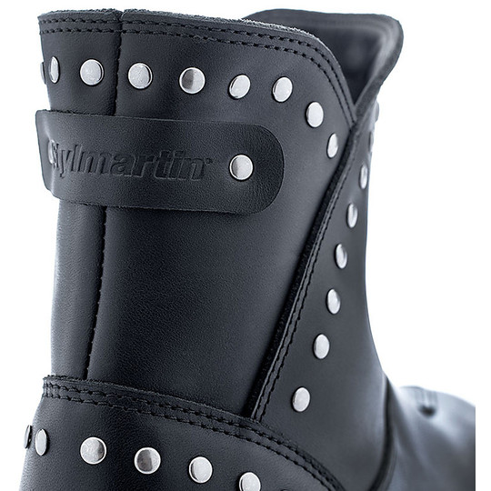 Scarpe Donna Moto Custom Certificate Stylmartin PERAL ROCK WP Nero