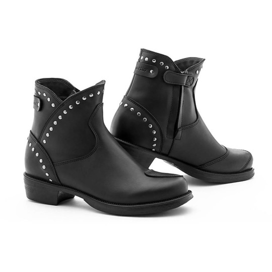 Scarpe Donna Moto Custom Certificate Stylmartin PERAL ROCK WP Nero