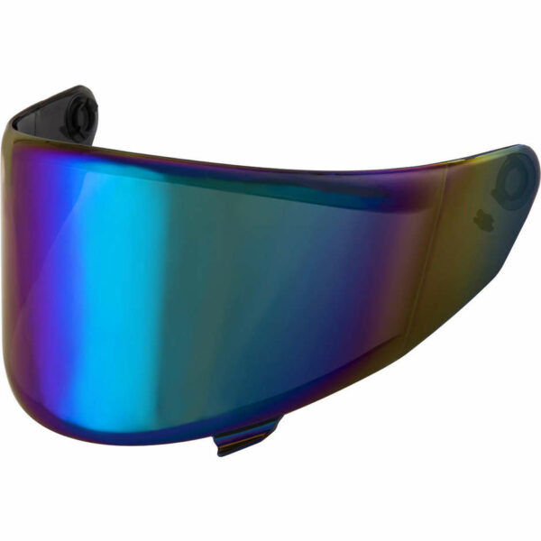Visiera Kyt per Casco TT-COURSE Iridium BLUE