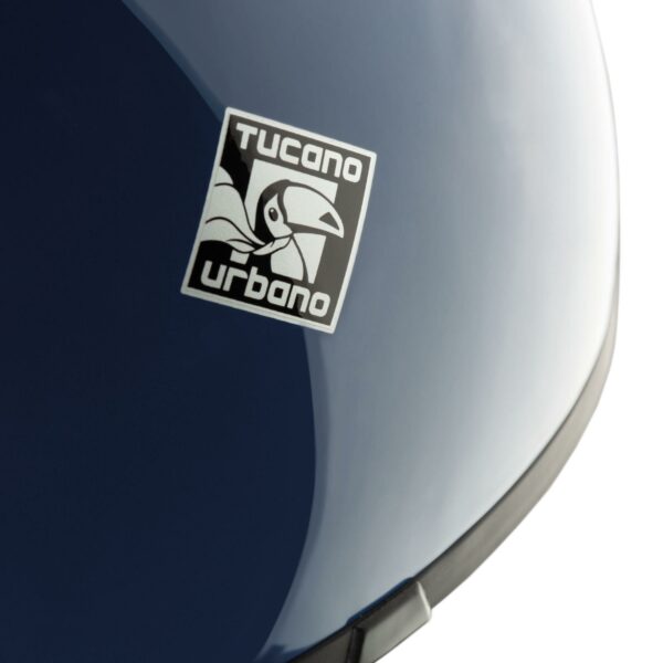 Casco Moto Jet Tucano Urbano C1000 EL'JETTIN 6.0 Glossy Dark Blue