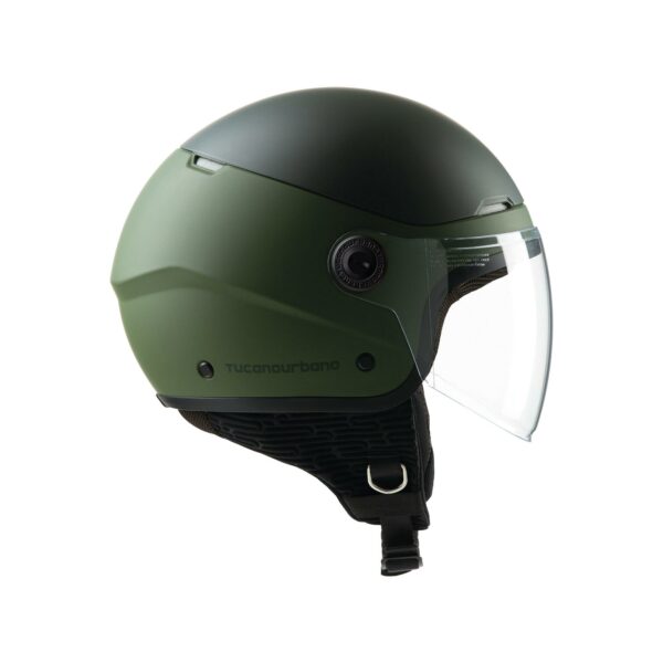 CASCO JET EL'POP TUCANO URBANO VERDE OPACO 22-06
