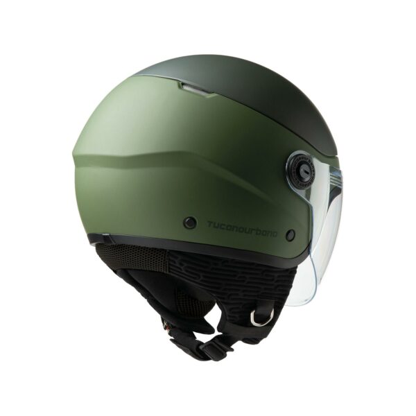 CASCO JET EL'POP TUCANO URBANO VERDE OPACO 22-06