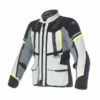 GIACCA MOTO 3 STRATI CLOVER SAVANA-4 WP NERO/GRIGIO/GIALLO