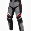 Pantaloni MOTO Uomo Spyke COMPASS DRY TECNO GREY/BLACK/RED