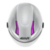 CASCO GIVI LADY DEMI JET 11.7 ARGENTO OPACO FUXIA