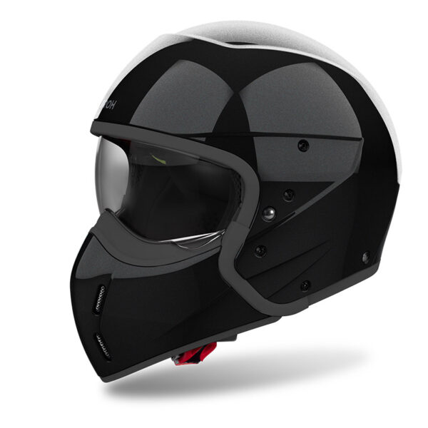 CASCO MOTO AIROH J110 COLORE NERO GLITTER