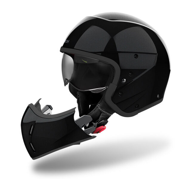 CASCO MOTO AIROH J110 COLORE NERO GLITTER