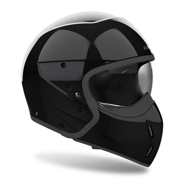 CASCO MOTO AIROH J110 COLORE NERO GLITTER