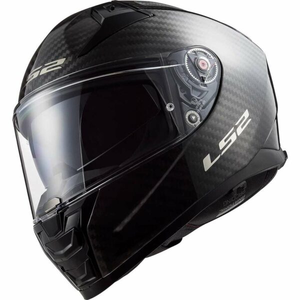 Casco Integrale Moto In Carbonio Ls2 FF811 VECTOR II C CARBON Lucido