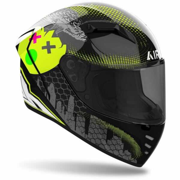 CASCO MOTO INTEGRALE AIROH CONNOR GAMER LUCIDO 22-06