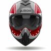 CASCO MOTO JET AIROH J110 COMMAND BURGUNDY LUCIDO