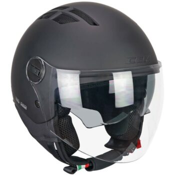 CASCO MOTO JET CGM 116A AIR MONO NERO OPACO 22-06
