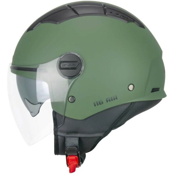 CASCO MOTO JET CGM 116A AIR MONO VERDE OPACO 22-06