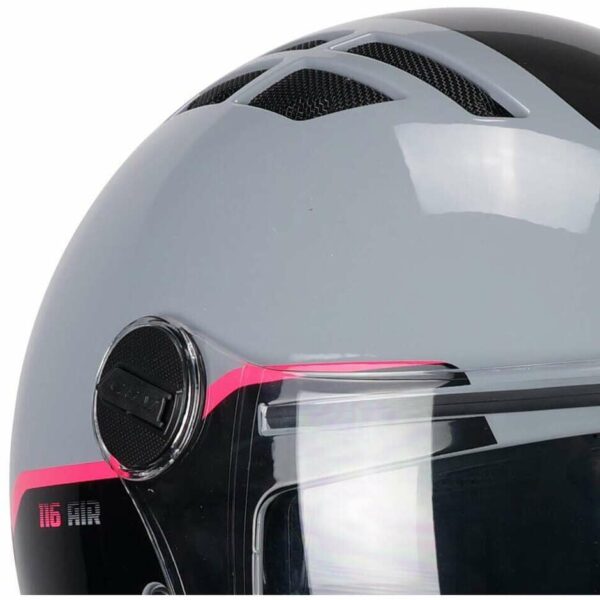 CASCO MOTO JET CGM 116G AIR BICO GRIGIO FUCSIA FLUO 22-06