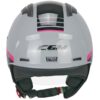 CASCO MOTO JET CGM 116G AIR BICO GRIGIO FUCSIA FLUO 22-06