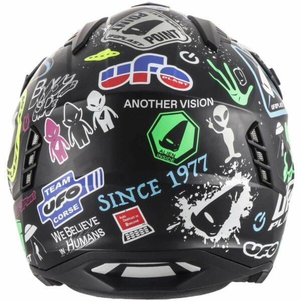 CASCO MOTO JET UFO SHERATAN GRAPHIC