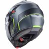 Casco Moto Modulare Omologato P/J Caberg DUKE EVO MOVE Grigio Opaco Nero Giallo Fluo
