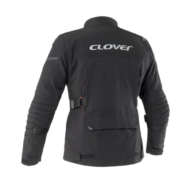 GIACCA MOTO 3 STRATI CLOVER SAVANA-4 WP NERO