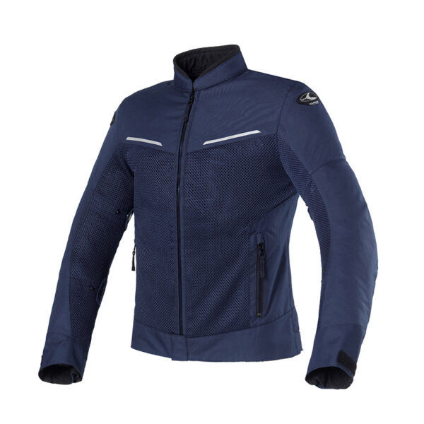 GIACCA MOTO ESTIVA UOMO CLOVER TROPICA BLUE