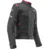 Giubbotto Moto Donna Estiva Acerbis RAMSEY LADY My Vented 2.0 CE Nero Rosa