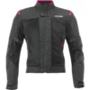 Giubbotto Moto Donna Estiva Acerbis RAMSEY LADY My Vented 2.0 CE Nero Rosa