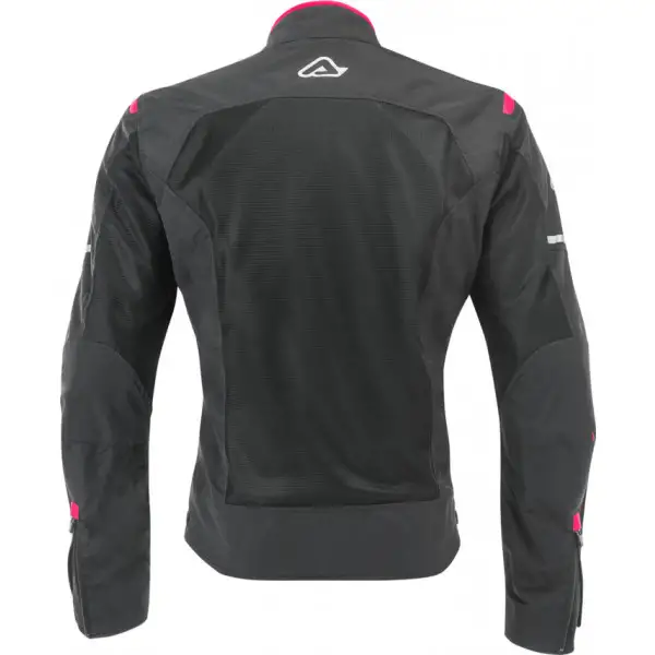 Giubbotto Moto Donna Estiva Acerbis RAMSEY LADY My Vented 2.0 CE Nero Rosa