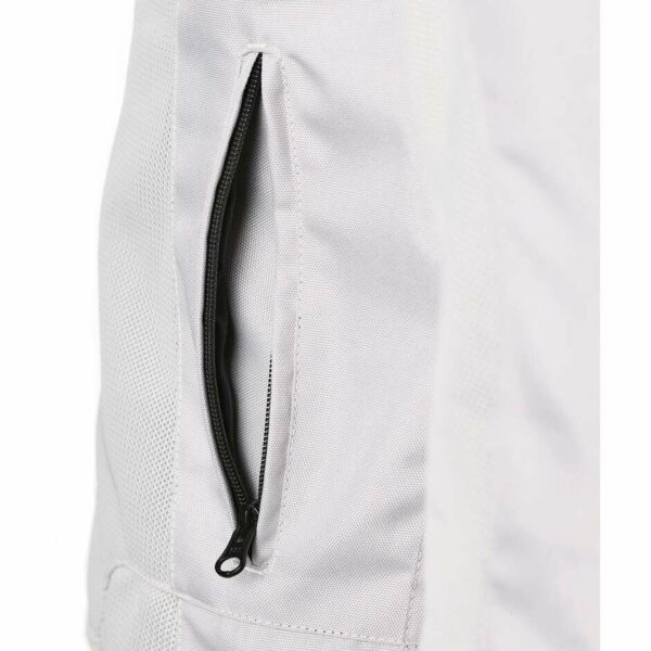 GIUBBOTTO MOTO ESTIVO GMS FIFTYSIX.7 BIANCO CREMA
