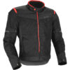 Giubbotto Moto Estivo Traforato Acerbis RAMSEY My Vented 2.0 CE Nero Rosso