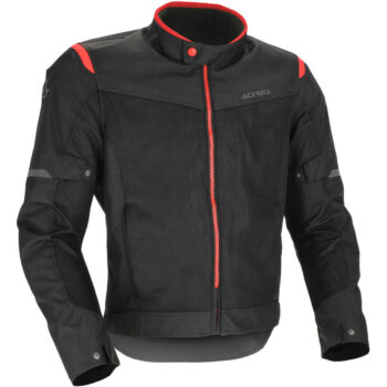 Giubbotto Moto Estivo Traforato Acerbis RAMSEY My Vented 2.0 CE Nero Rosso