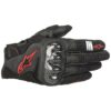 GUANTI MOTO ALPINESTARS SMX-1 AIR V2 NERO/ROSSO/FLUO