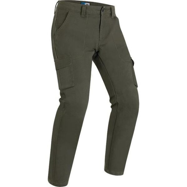 PANTALONI MOTO CARGO PMJ AVIATORE VERDE MILITARE UOMO AA