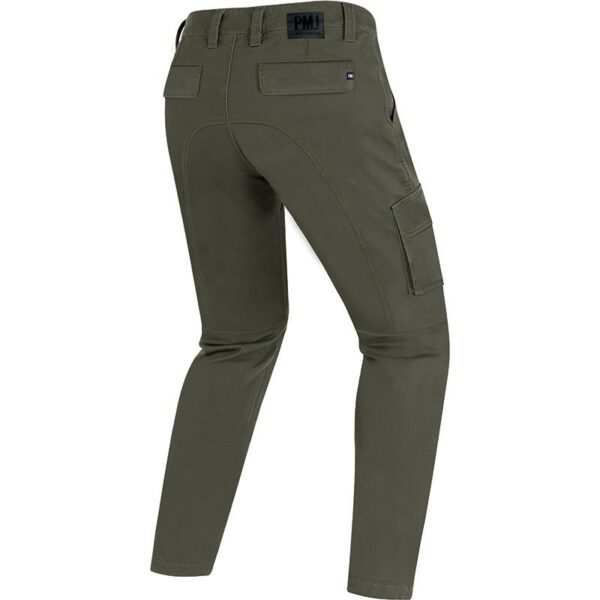 PANTALONI MOTO CARGO PMJ AVIATORE VERDE MILITARE UOMO AA